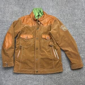 Powderhorn Mountaineering Ski Jacket Men's Medium Brown Western